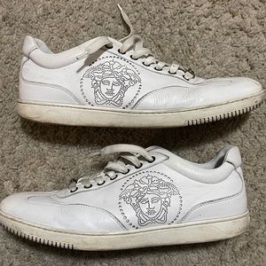 Versace white logo sneaker